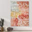 Peinture à l'huile abstraite de style Mid-Century moderne, texture de toile épaisse faite à la main pour la décoration intérieure-270502876