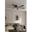 Ventilateur de plafond encastré intelligent 65 "à DEL 5CCT Brisano-124317066-124317068