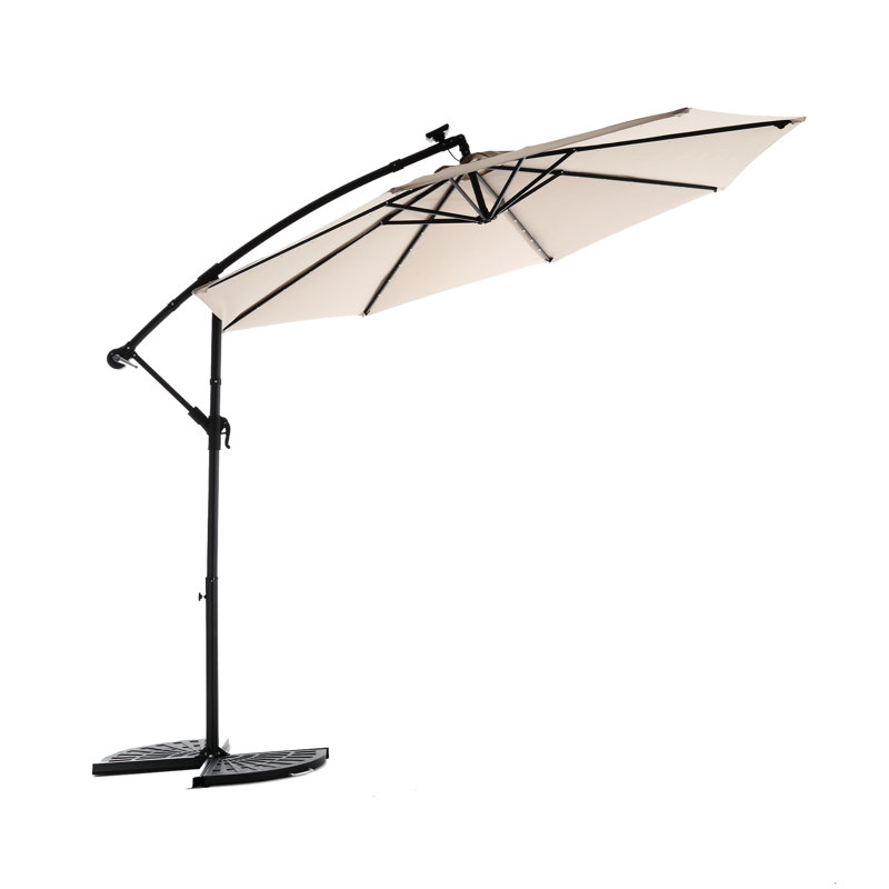 Parasol à DEL 10 pi, Kaki
