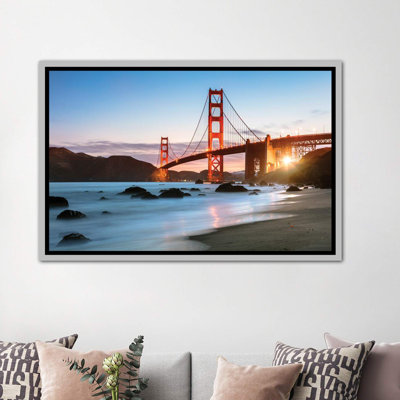 " Dawn At The Golden Gate " by Matteo Colombo