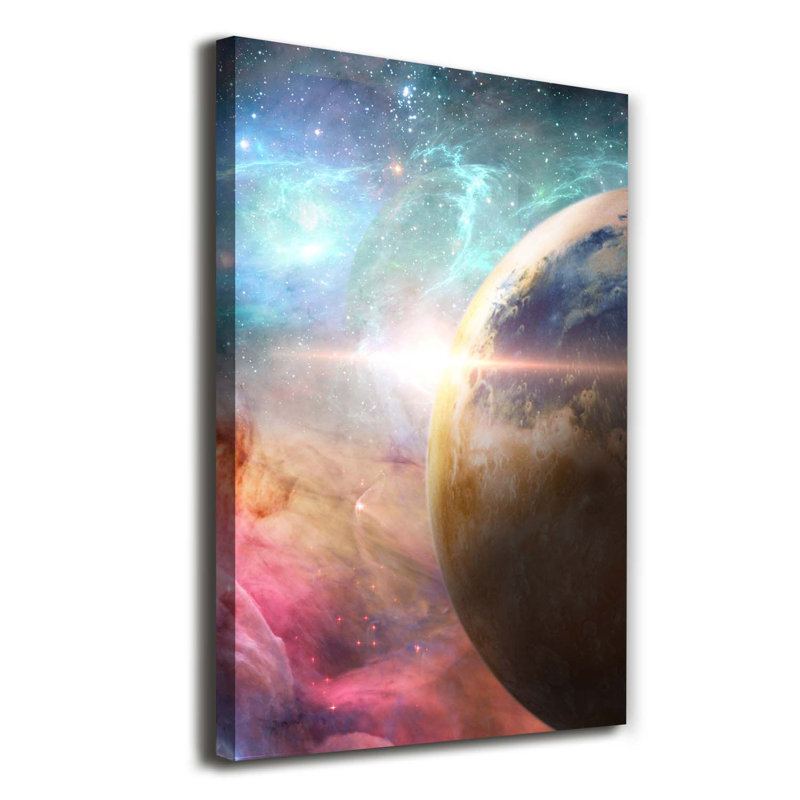 Galaxy - Wrapped Canvas Print