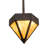 2 - Light Chestnut Unique/Statement Pendant