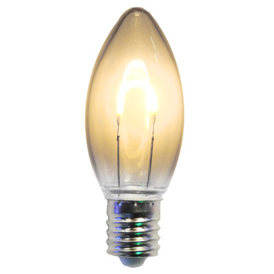 C9 LED U Filament Clear Bulbs