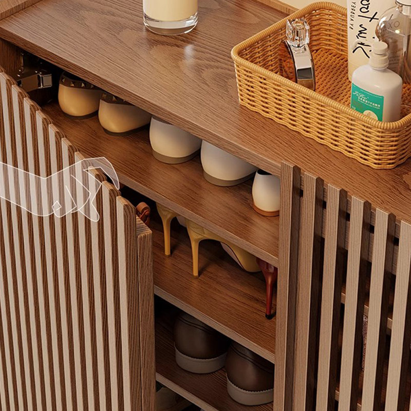 Walnut Solid wood Shoe Storage