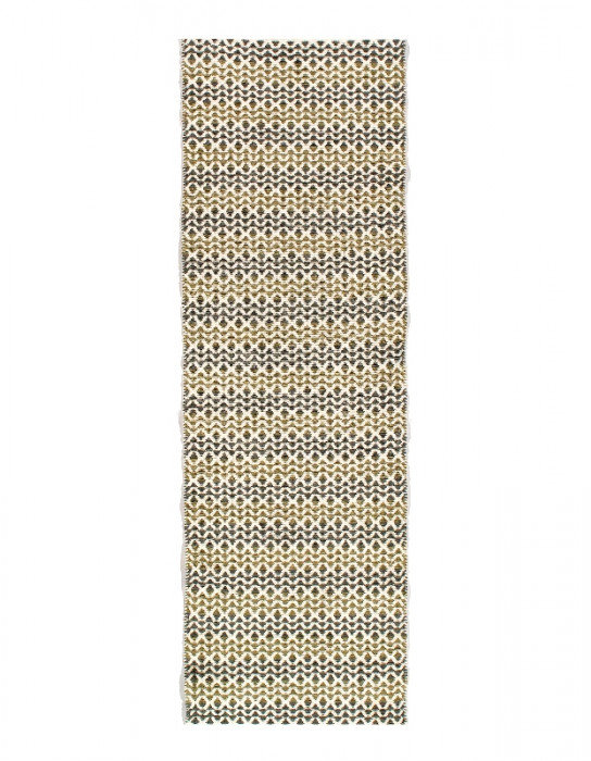 Fine Handmade Braided Cotton reversible 2'X 6'
