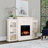Tonsey Electric Fireplace with Remote-1586735796