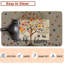 Tree Floral Kitchen Mats - Multi - Set Of 2 Low-Profile Non-Slip Rugs,  Spring Seasonal Home Decor
