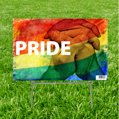 Piquet de jardin LGBT Pride Yard