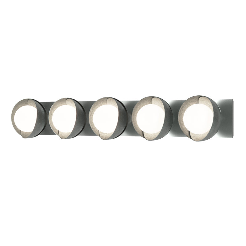 Brooklyn 5 - Light Dimmable Bath Bar, Vintage Platinum, Oil Rubbed Bronze