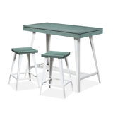 Meddard 2 - Person Trestle Dining Set