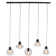 5 - Light Black Cluster Pendant