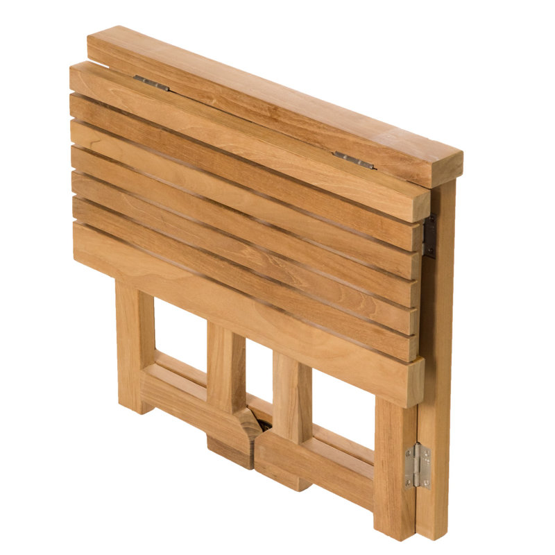 20'' W Teak Shower Bench