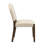 Ellis Mid-Century Fabric Upholstered Armless Dining Chairs With Rubberwood Frame-120098141