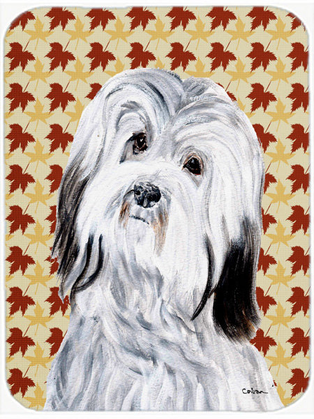 East Urban Home Havanese Glass Cutting Board