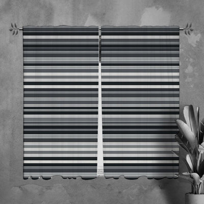Paire de rideaux obscurcissant en polyester Rockell