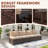 4 -Person Rattan Patio Safo With Cushions-552961611-552961968