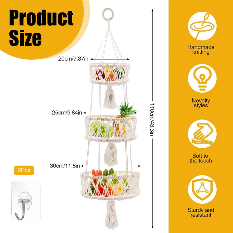 Cotton Wall Organizer