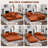 80" Convertible 4-In-1 Sleeper Sofa Bed With Removable Armrests-765606219
