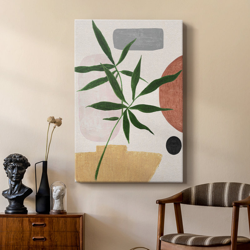 Contemporary Nature II - Gallery Cavas, H 27 po x l 18 po