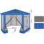 Bruckner 4 x 3m Metal Dome Gazebo