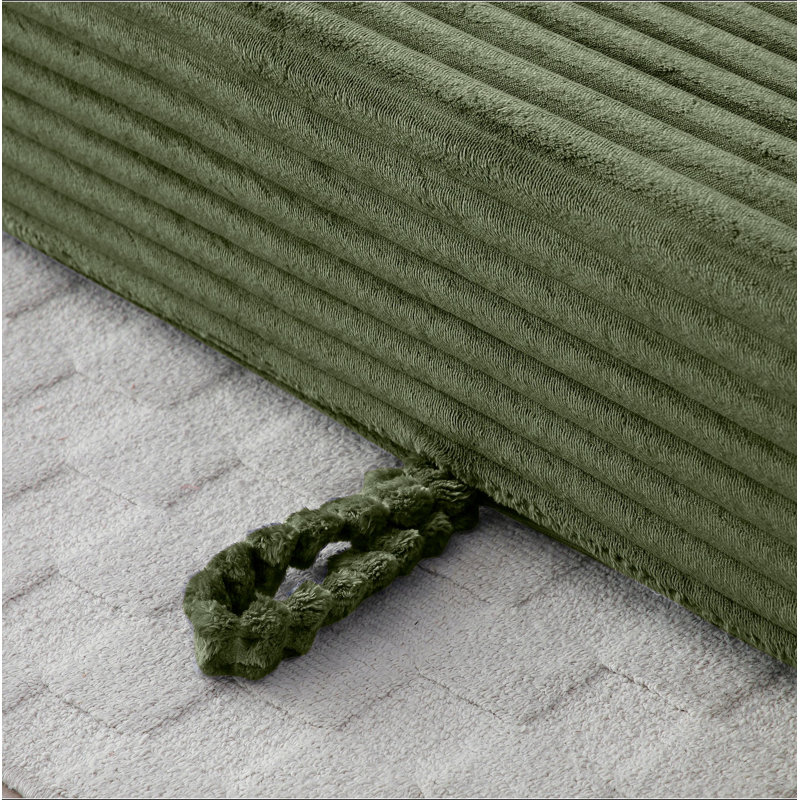 Canapé en mousse viscoélastique Boneless, Vert