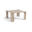 Table basse Abe en marbre véritable beige-370637120