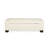 50" Ottoman Bench In Textured Fabric, Rectangular Design With Hinged Lid For Seating, Footrest, And Hidden Storage-392921755