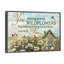 Luxueuse reproduction d'art sur toile encadrée en aluminium pour le salon-1246957646-1246957644