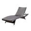 Chaise longue en osier Salem