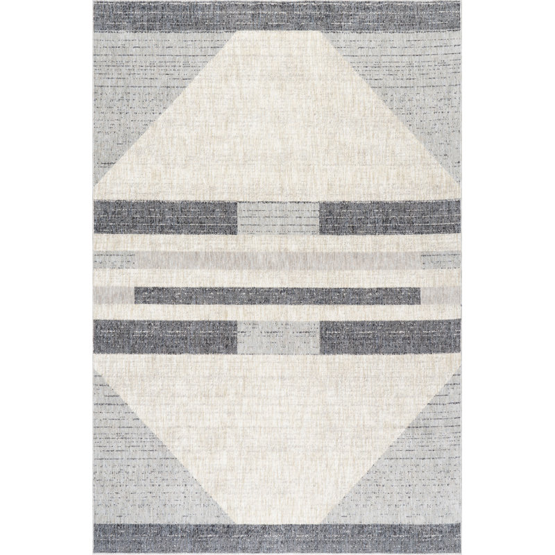  Charlotte Southwestern Geometric Area Rug, Rectangle 5'3" x 7'6"