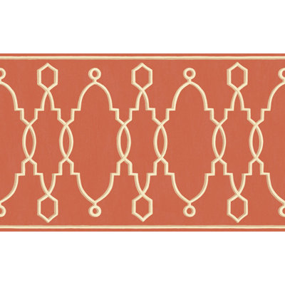 Parterre Geometric Wallpaper Border