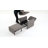 87''W 3-In-1 Convertible Chair Bed, 3-Section Extra Length Adjustable Backrest  With 2 Cushions & Storage Bag-1712303262