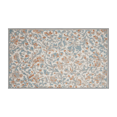 Machine Washable Gray Area Rug