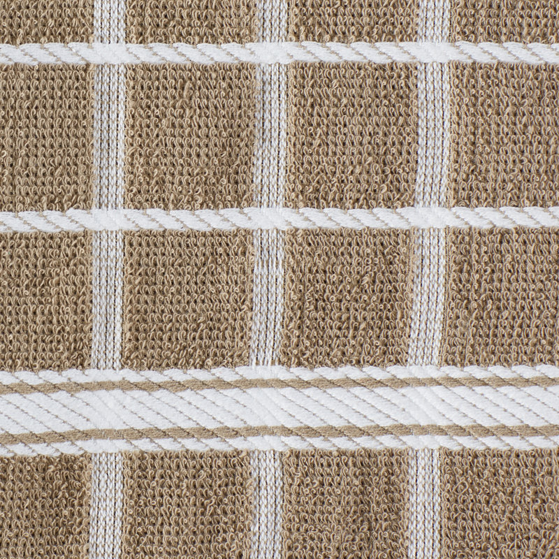 Cotton Waffle Tea Towel Kitchen Towel, Stone