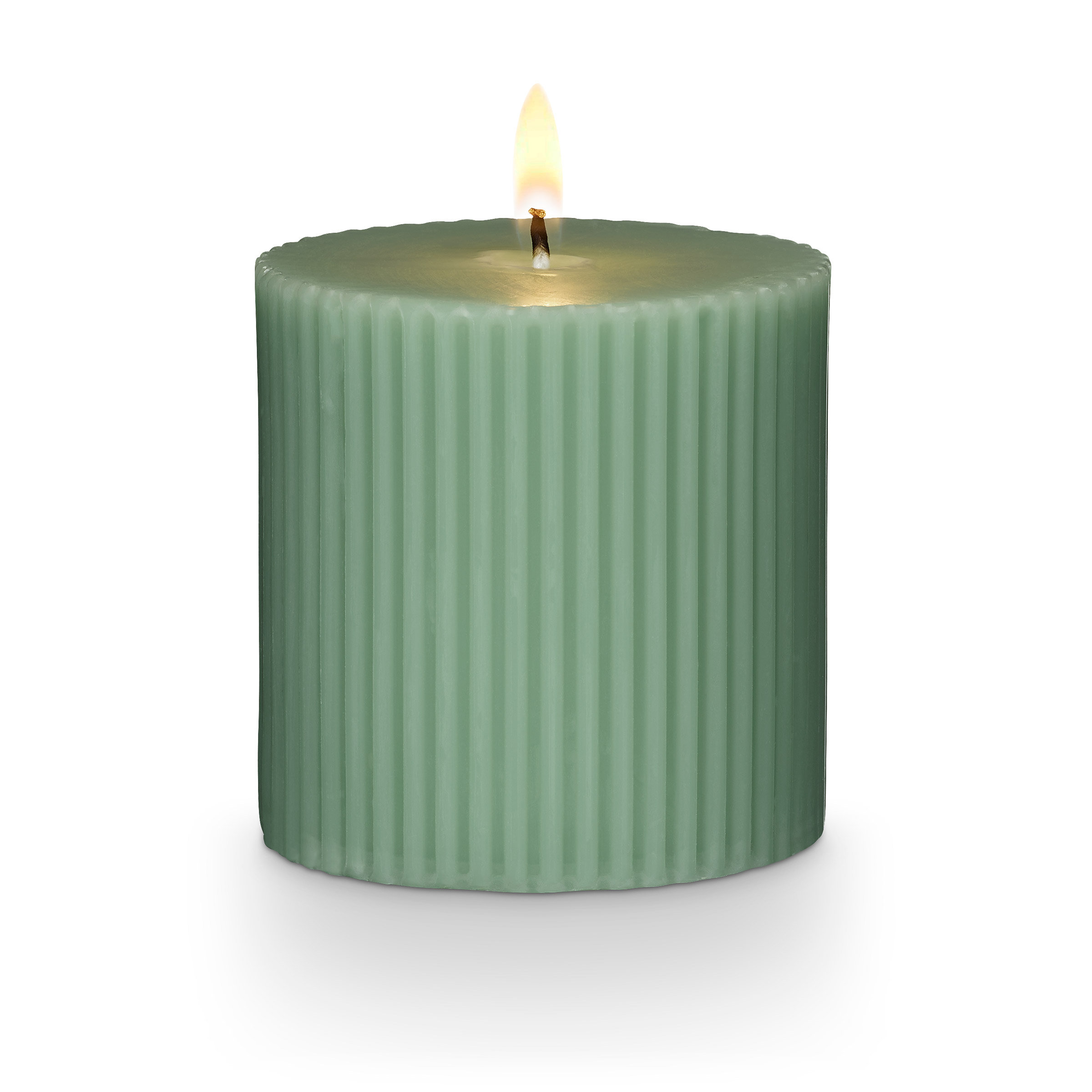 Selin Hinoki Sage Pillar Candle