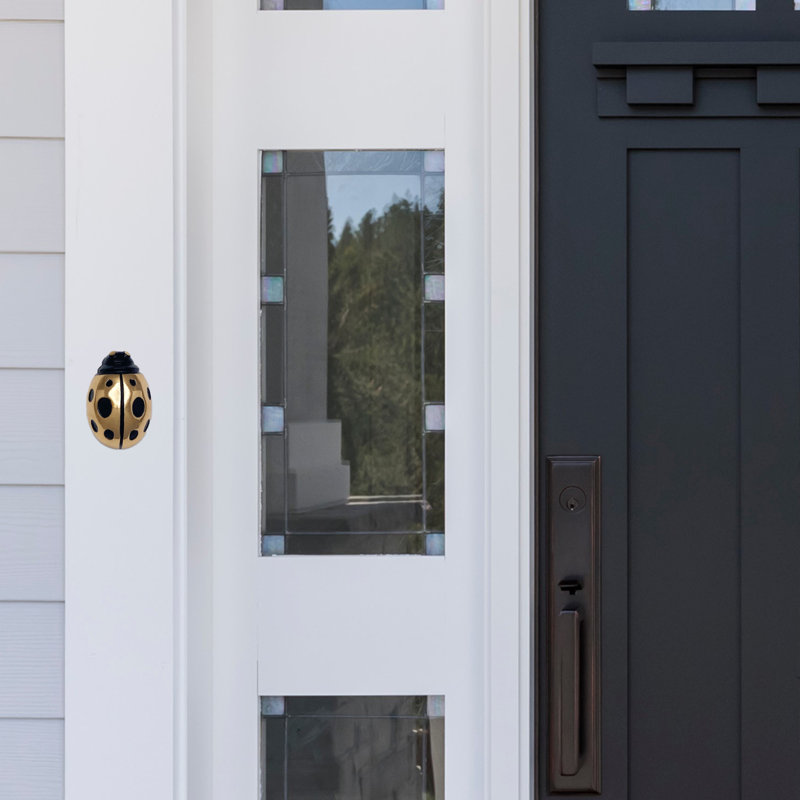Brass Push Button Doorbell, Brass