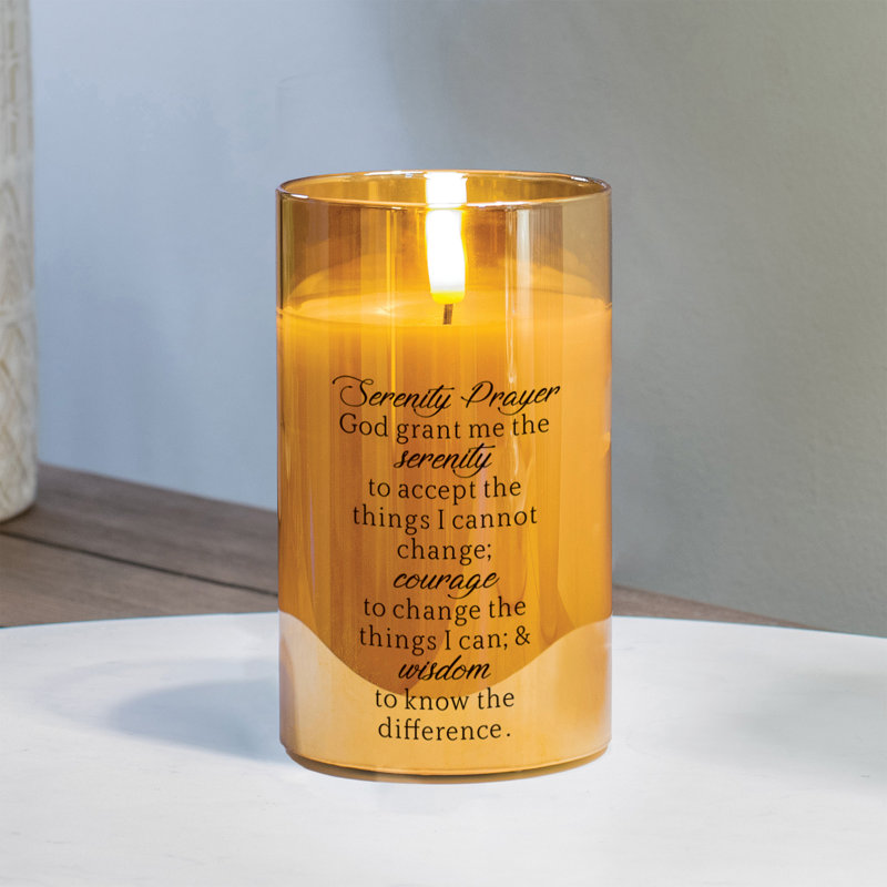 Bougie Serenity Prayer