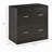 2-Drawer Lockable File Cabinet with Hanging Bar for Home Office Storage