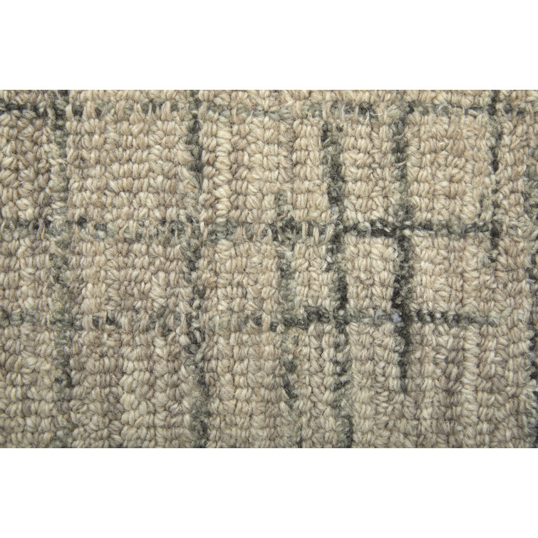 Waffle Cushion by Haus Üger - Hand Tufted Wool Design