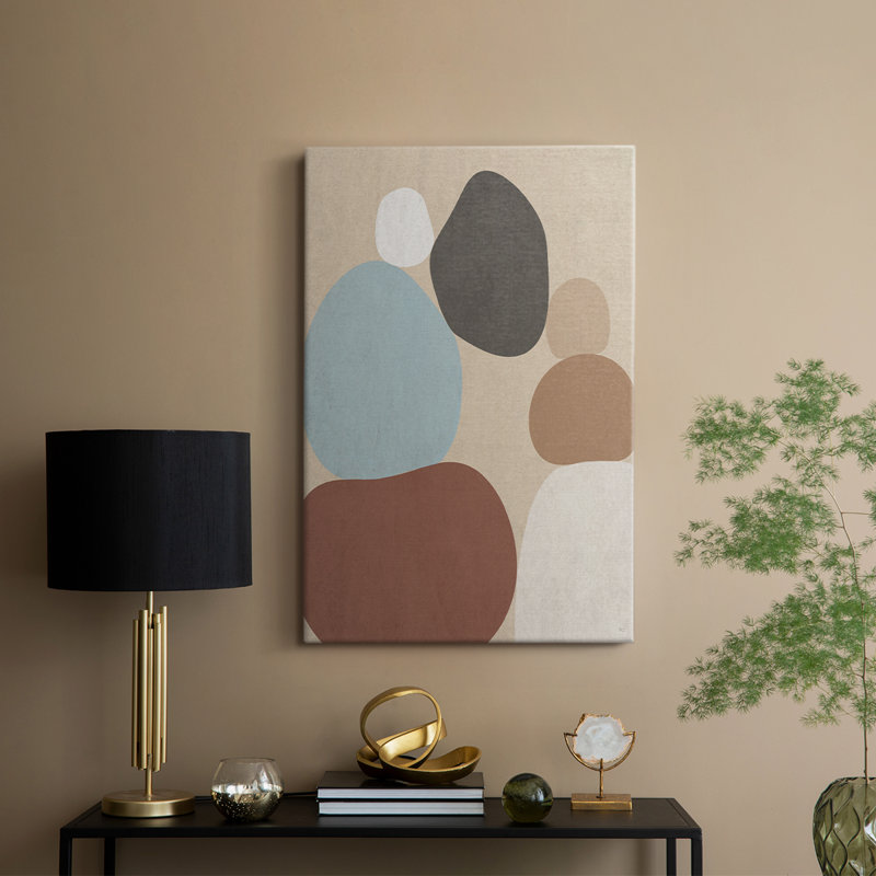 Stone Stacking -Gallery Wrapped Cavas, 12" H x 8" W
