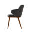 Foyer Upholstered Armchair with Wooden Base-506373487-506373472