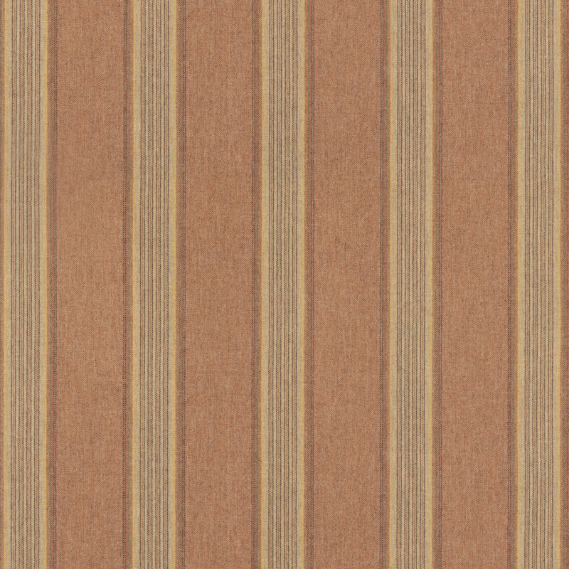 Mulberry Wools IV Moray Stripe Performance Fabric, Rose/Sand