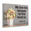 Lion of Judah Lamb of God 1 Piece Wrapped Canvas Wall Art-1335714678
