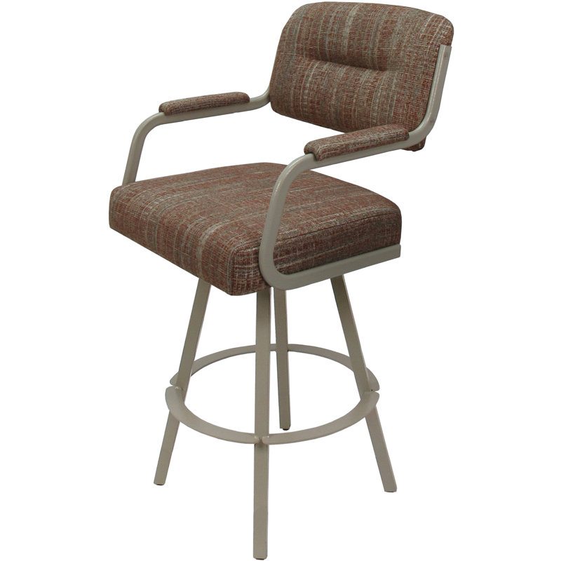 Katenia Watusi aquatinte, Mélange de polyester rouge / cadre beige