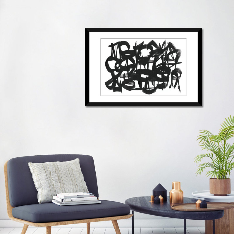 « the collectif unconscience i », impression sur toile, Papier d'art encadré noir, H 16 po x l 24 po x P 1 po