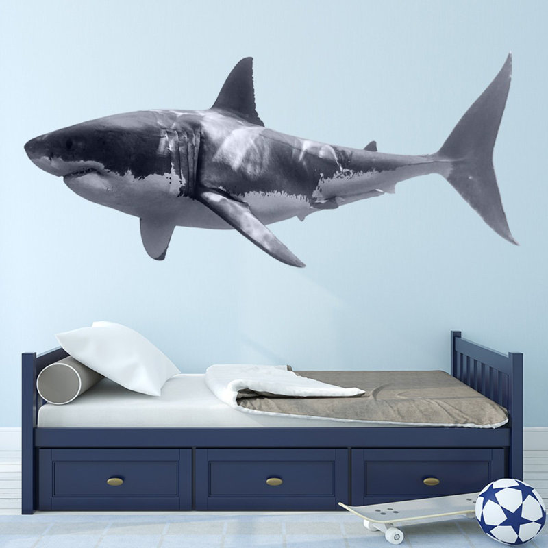 Nautical & Beach Non-Wall Damaging Wall Decal, 20" H x 48" W