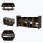 Rangement à chaussures rectangulaire pour le hall d'entrée à 8 compartiments Rafael