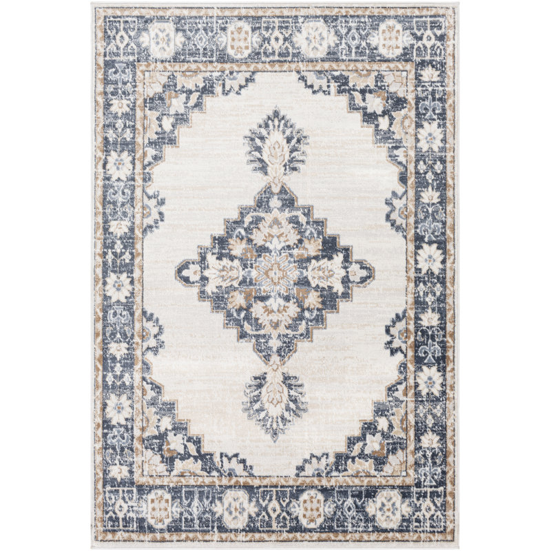 Gittens Oriental Indoor Rug, Rectangle 6'6" x 9'2"