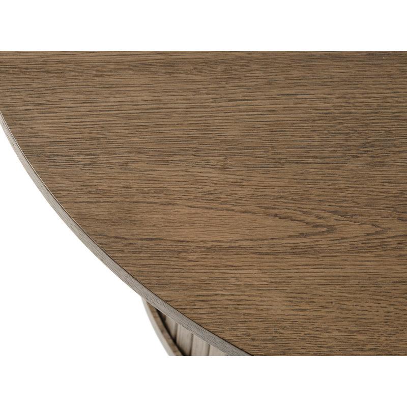 Teneasha Coffee Table, Smoked Oak