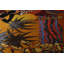 Tapis brun / noir en polyester tissé à plat Loewen-592097447